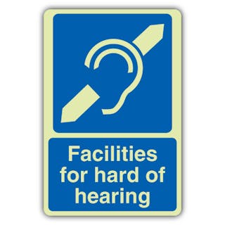 Photoluminescent Facilities For Hard Of Hearing